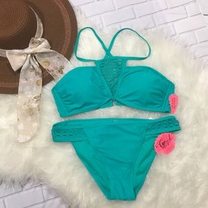 Coral Tropics Swinsuit Sz L (AA6)